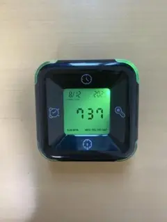 回転式デジタル置時計　BK