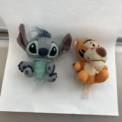 ディズニー スティッチ ティガー ぬいぐるみセット