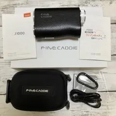 ファインキャディ J1000 ブラック 新品未使用 FINE CADDIE FineCaddie ゴルフ距離計 ☆8/15限定！最大P10倍で20,610円相当
