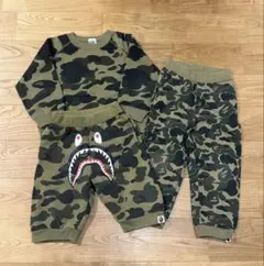 A・BATHING APE APE エイプ BAPE KIDS カモフラ 迷彩