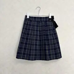 LOVE RABBY チェックプリーツスカート　160