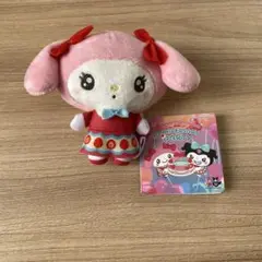 マイメロディぬいぐるみ ストロベリー柄