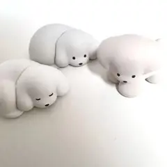 てらおかなつみ　ガチャガチャ　いろんないぬのフィギュア　3個セット