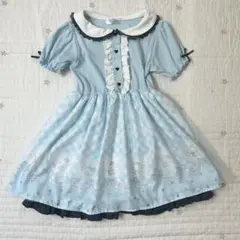 新品タグ付き マジョリカ シナモロール ワンピース　サンリオ　130