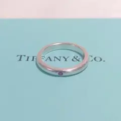 TIFFANY ティファニー スタッキングバンドリング ルビー 9号