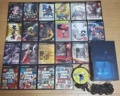 ソニー　PS2 本体　SCPH-37000 +ゲームソフト22点セット