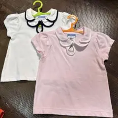 jacadi 襟付きポロシャツ 2色セット 24M