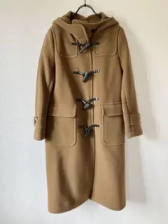 MACPHEE ウール メルトン ダッフルコート ロング 34 ブラウン