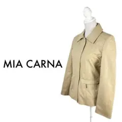 08T923☆ MIA CARNA レザージャケット アウター 羊革 9/M