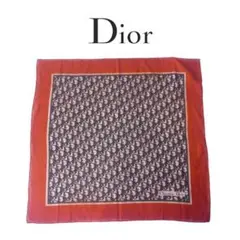 Christian Dior トロッター柄 総柄スカーフ ハンカチ