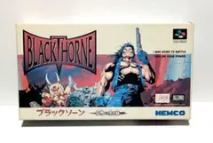 スーパーファミコン - BLACKTHORNE / ブラックソーン [SFC] Battle of the Ports - Blackthorne (ブラックソーン 復讐の黒き