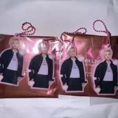 SMTOWN 2025 ランダムミニアクリルキーホルダー チャニョル　4点