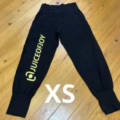 【訳あり】JUICE OF JOY ブラックダンスパンツ　XS