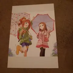 アイドルマスター（アイマス）両面ポスター#ビ　傘をさして