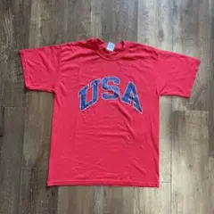 y2k 00s USA graphic print box silhouette