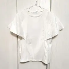 URBAN RESEARCH 袖レースカットソー