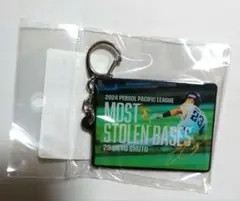 ソフトバンクホークス アクリルキーホルダー 周東選手
