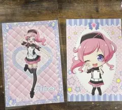 プリチャン　プリティーシリーズ　じょいぽりす　ポストカード　桃山みらい