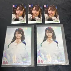 久保姫菜乃 ピンポンチェキoh my pumpkin! 生写真 5枚セット