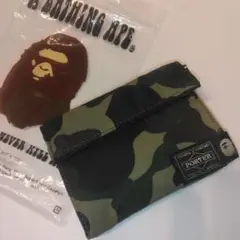 A BATHlNG APE×PORTERコラボ 長財布　エイプ BAPE® x PORTER | bape.com