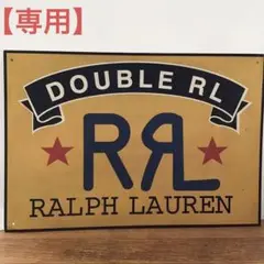 ダブルアールエル 看板 非売品 店舗用 特大サイン ☆レア☆