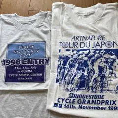 ビンテージ 記念 Tシャツ ロードバイク ロードレース ミヤタ 90s 大会