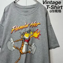 【US規格】希少 Cheetos Flamin Hot Tシャツ グレー XL