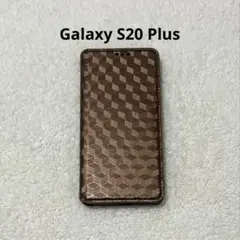 Galaxy S20 Plus スマホケース 手帳型ケース ブラウン 茶