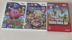 Wiiソフト3本セット