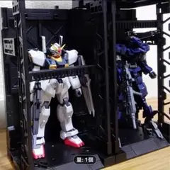 1pc ABS 樹脂製ディスプレイケース、DIY シーンデコレーション