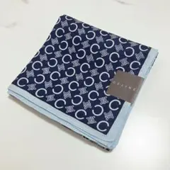 CELINE セリーヌ　ハンカチ　⑦ ブルー系　総柄