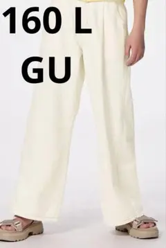 GU 新品タグあり　ライトデニムパンツ　160 夏用