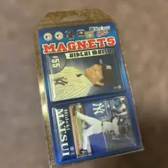 激レア保管品ニューヨクヤンキース松井秀喜 マグネットセット #55