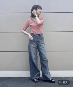 BAYFLOW 2WAYボーダープルオーバー　サイズ2