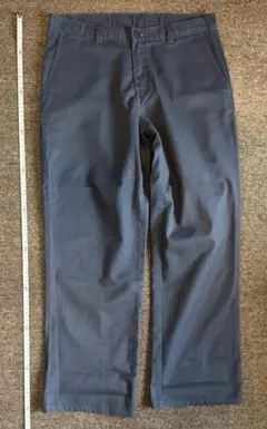 Dickies ワークパンツ チノパン ネイビー W34相当