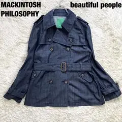 【限定別注品】マッキントッシュフィロソフィー ビューティフルピープル トレンチ