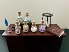 ミニチュア魔法薬材料セットＡ（ハーブ・鉱石）　ドール用　シルバニア　ポーション