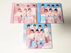 新品未開封　なにわ男子　初心LOVE　初回限定盤1/2/通常盤 3点セット BD