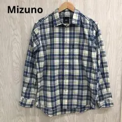 z-272 Mizuno アウトドア チェック柄 長袖シャツ