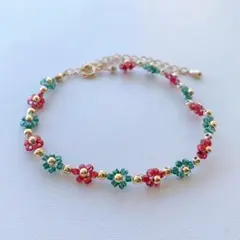 No.703【ハンドメイド】ビーズブレスレット