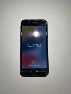 iPhone 7 ブラック 画面ひび割れ