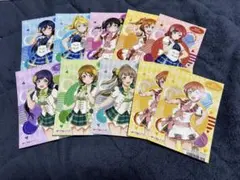 ラブライブ 9周年突入記念フェア 購入特典 ブロマイド μ's コンプセット