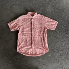 オールドユニクロ 90s 半袖チェックシャツ S