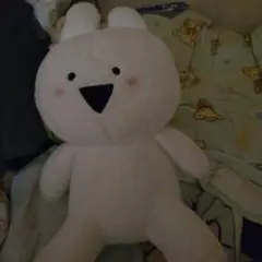 スーパーボールウサギ ホワイト ぬいぐるみ