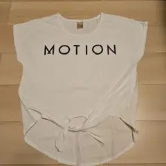 Roomy's ルーミーズ MOTIONプリント ホワイト 半袖