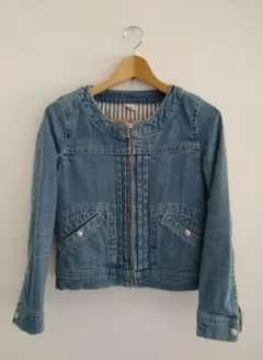 【美品】ライトブルーデニムジャケット