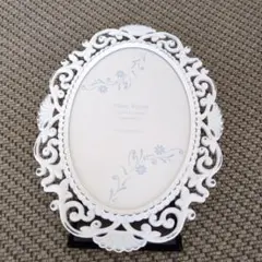 ☆新品☆ Afternoon Tea ホワイトオーバル フォトフレーム
