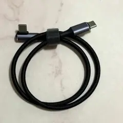 Type C Micro USB ケーブル ダークグレー 50cm