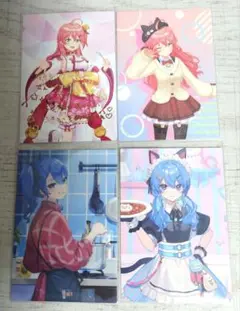 ホロライブ さくらみこ 星街すいせい カード 4枚セット
