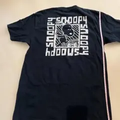 エックスガール スヌーピー グラフィック Tシャツ ブラック